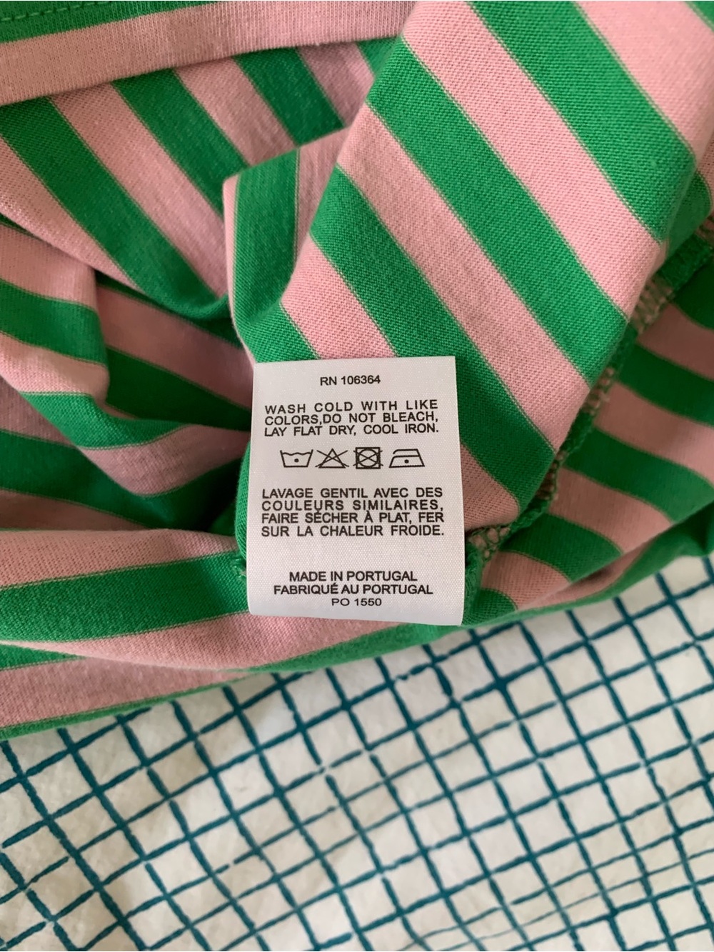 KULE Striped Tank top green & pink size medium NEW Anthropologie - Picture 11 of 13